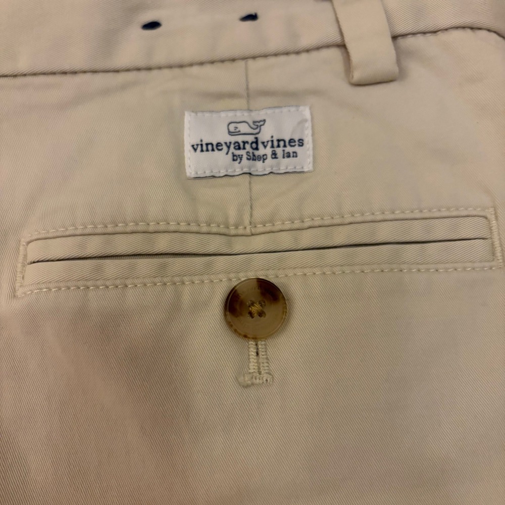 Vineyard Vines Boys Breaker Chino Pants‎ Khaki Tan Size 14 - Picture 3 of 5